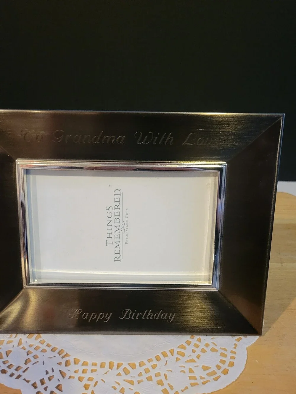To Grandma With Love Happy Birthday Things Remembered Silver Picture Frame